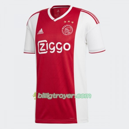 Billige Fotballdrakter Ajax Amsterdam Hjemmedraktsett 2018/19 Kortermet